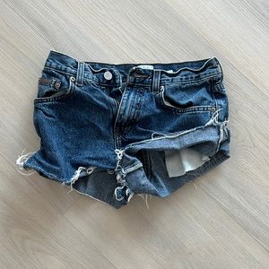Vintage 90s Calvin Klein denim shorts
